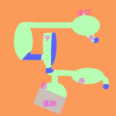 ジャワ島奥地地図