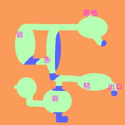 上陸地点MAP:ヤーデイン北西