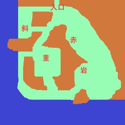 ラパ・ヌイ奥地マップ
